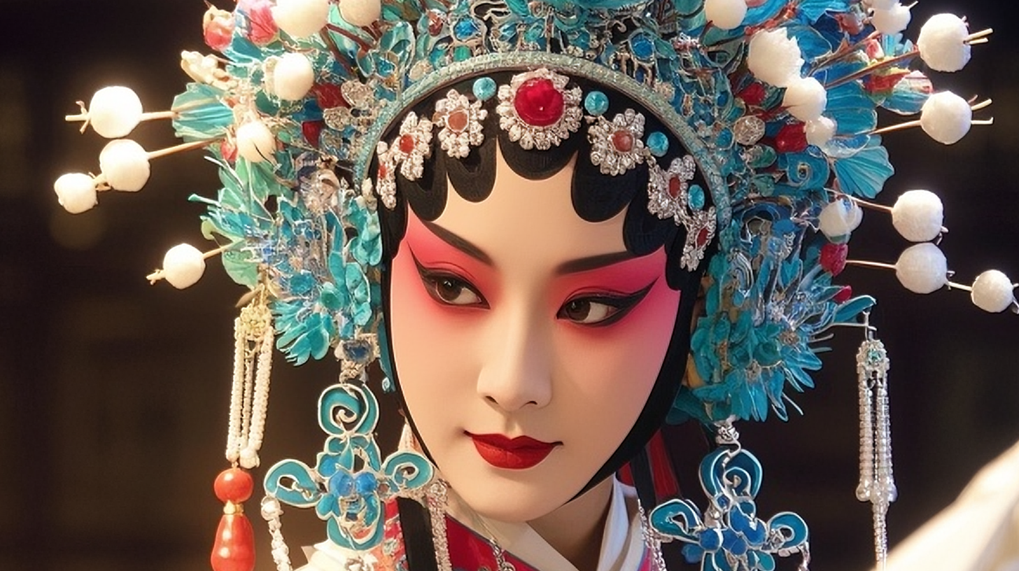 京剧旦角形象