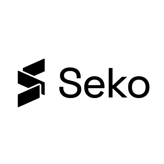 图片展示的是AI视频和动态图工具Seko的LOGO。LOGO由左侧黑色的几何图形和右侧黑色的“Seko”字样组成。几何图形由两条平行线构成,其中一条线从左上角延伸至右下角,另一条线从左下角延伸至右上角,线条间有交叠。该LOGO位于介绍Seko工具的文档中,Seko是真人短剧工业化工具,支持多集/长篇连贯生产,具有无限画布工作流、SekoTalk多人对口型等核心特点。